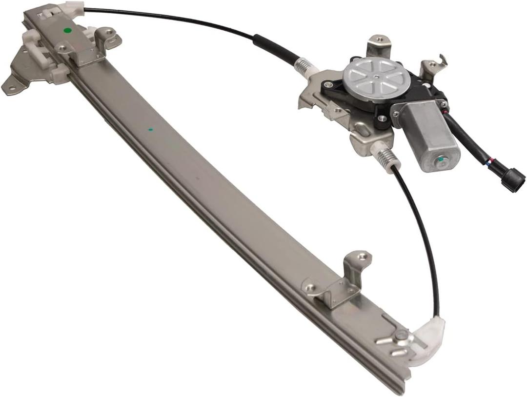 TUCAREST 741-349 Front Right Power Window Lift Regulator with Motor Assembly (Passenger Side;w/2 Pin Connector) Fit for 2005-2015 Ni-ssan Frontier Xterra, 05-10 Pathfinder [# WL44154 80720EA000]