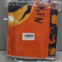 Ghost Pumpkins Bats Cat Hey Boo Halloween Waffle Weave Kitchen Towels, 16x24 Inches