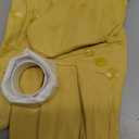 5PCS Beekeeper Set Includes 1PCS Beekeeper Veil Hat, 20PCS Felt Bees, A Roll of Dispensing Glue, 1PCS Yellow Felt Bucket, 1 Pair Beekeeping Wool Gloves for Bee Keeper Catcher Halloween Costume