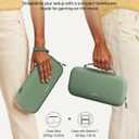Belkin Nintendo Switch 2 Case, Travel Bag w/AirTag Holder & Storage Pocket for Up to 12 Game Cards - Portable, Lightweight Carrying Case w/Hard Shell, Soft Interior, Switch 2 Accessories - Sage