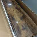 BAYKA Floating Shelves, 48 inches Long Wall Mounted Rustic Wood Shelves for Bathroom, Bedroom, Living Room, Kitchen, Office, Hanging Shelf for Books/Storage/Decor(Rustic Brown,Set of 2)