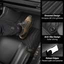 Floor Mats & Cargo Liner for Honda Civic Hatchback 2022 2023 2024 2025 2026, 9 Pcs TPE Car Mat for 2022-2026 Honda Civic All Weather Floor Mats Trunk Cargo Mat & Door Sill Protector