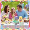 Motiskyy 50 Pack Spring Cards with Envelopes and Stickers, 4x6 inch Spring Bunny Egg Floral Greeting Cards Bulk, 5 Assorted Designs Blank Notecards for Classroom Exchange, Springs Wishes