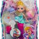 Enchantimals Mermaid Bubble-Maker Doll with Spray Dolphin Animal Figure, Bubble Solution & Tray, Ocean Kingdom Toy Collection