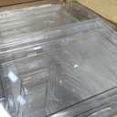 12 Pack Acrylic Clear Shoe Boxes Ultra Clear Plastic Stackable Sneaker Storage For Sneakerhead. Professional Grade Shoe Display Case with Magnetic Door .Boots and Hat Organizer.Fits US Size 15