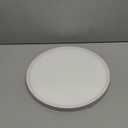 15.8 Inch LED Flush Mount Ceiling Light, 32W, 3480LM, 3000K/4000K/6000K CCT Selectable, Round Flat Panel Light Fits for Hallway, Kitchen, Bedroom, Laundry Room (White)