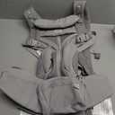 Ergobaby Omni Classic Baby Carrier Newborn to Toddler - Breathable Baby Carriers for Summer - All-Position Carrier with Lumbar Support (7-45 Pounds), Mesh, Pearl Grey