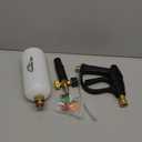 Twinkle Star Short Pressure Washer Spray with Foam Cannon, High Pressure Car Wash Foam Applicator with 1/4 Inch Quick Connector, 5 Pressure Washer Nozzle Tips, 1 Liter