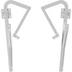ECOTRIC 55-2 Replacement Attic Ladder Hinge Arms Compatible with 2010-UP Werner Mk 5, WU2210, W2208, W2210 Thick Zinc Attic Ladders Spreader- Pair