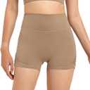 JOYSHAPER Womens Padded Underwear Butt Lifter Panties Seamless Shapewear Tummy Control High Waist Hip Pads Enhancer Shorts L, Nude