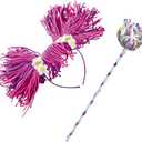Abby Cadabby Headband & Wand (One Size, As Shown)