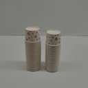 Patelai 50 Count 8 oz Paw Print Ice Cream Cups Bulk Paper Pup Cups Disposable Dog Bowls Dog Paw Print Dessert Bowls for Doggie Puppy Pet Dogs Theme Party Whip Ice Cream Snack Treat Food (Colorful)