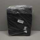 Indoor&Outdoor Chair Cushions, Stadium Seat Cushions for Bleachers, Boat Canoe Kayak Seat, Best for Camping, Bleachers, Sports Events (3pcs Black Cushions)