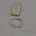 Acoustix (6-Ft) 3.5mm to 8-Pin Braided Auxiliary Cable - White