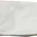 5 Inch Wedge Pillow Cover, White Pillow Replacement Cover, Wedge Pillowcase with Zippers Fits for 5" High, 26" Wide