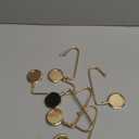 GANAZONO Christmas Stocking Holders Metal Hooks 4pcs Mantel Hangers Fireplace Wall-Mounted Multipurpose Stocking Hangers for Holiday Decorations