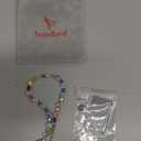 humlbird Phone Wrist Strap Crystal Cellphone Lanyard with 3 Tab Hands Free Wristlet Strap (Colorful)