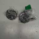 OUTXE Suction Cup Wreath Hanger, Upgraded Reef Hook for Front Door/Glass Window/Over Door, Christmas/Thanksgiving/Halloween/July 4th/Easter/Valentine/Spring/Summer/Fall (Black, 2-Pack)