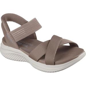 Skechers - Womens Ultra Flex 3.0 - Never Netter Slip On Shoes, Color Mocha, Size: 8.M US