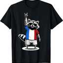 Raccoon France T-Shirt M