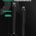 Shocks,SCITOO Rear Gas Struts Shock Absorbers Fit for 1999 2000 2001 2002 2003 2004 2005 2006 2007 for Chevy Silverado 1500,1994-2001 for Dodge Ram 1500,1994-2002 for Dodge Ram 2500 37150 Set of 2