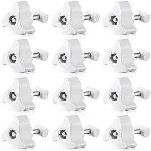 12 Pack Replacement Parts Compatible with Fluval Canister Filters, Lid Fastener Compatible with Fluval FX6 FX5 FX2 FX4, Secure Fit and Long Lasting