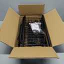 3-Tier FreeStanding Open Shelf,Bathroom Organizer Shelves Unit with Adjustable Feet, Metal Steel Storage Tower Organizer Rack Basket Cart for Bathroom, Living Room, Balcony, Kitchen