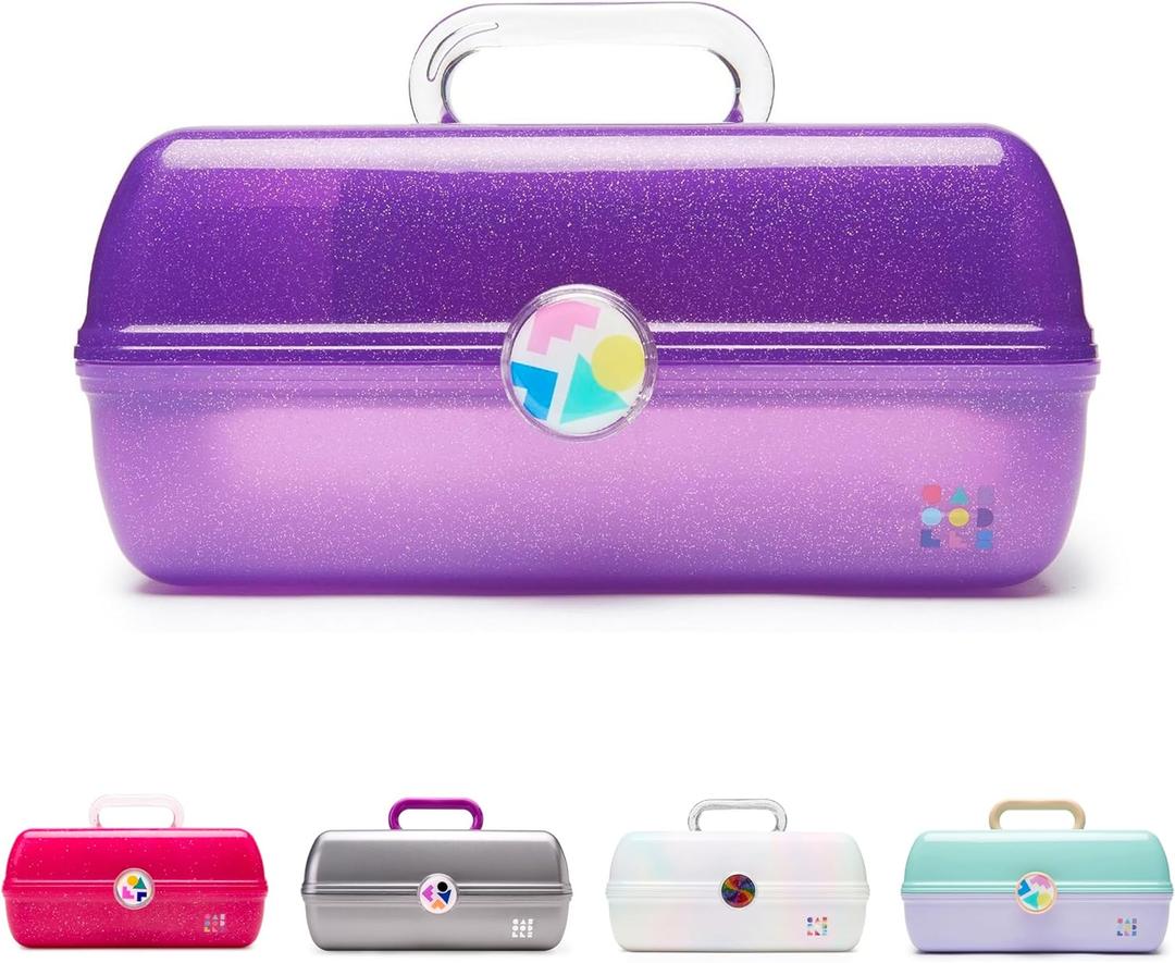 Caboodles On-The-Go-Girl Case (Purple Jelly Sparkle)