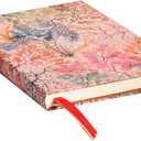 Anemone (William Kilburn) Midi 12-Month Horizontal Hardback Day Planner 2025 (Wrap Closure): Tydzie na dwch stronach, zamykany na Magnes, Paper 100 GSM