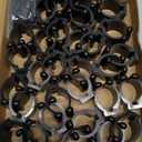 Billiards Pool Cue Clips With Screws: 30 Pieces Snooker Cue Holder Clips Pool Cue Clamps with Screws for Pool Cues Rack Storage Fishing Pole Rod Holder Clips