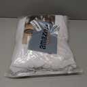 Genina Seat Covers for Dining Room Chair Seat Slipcovers Kitchen Chair Covers (White, 6 Pcs)