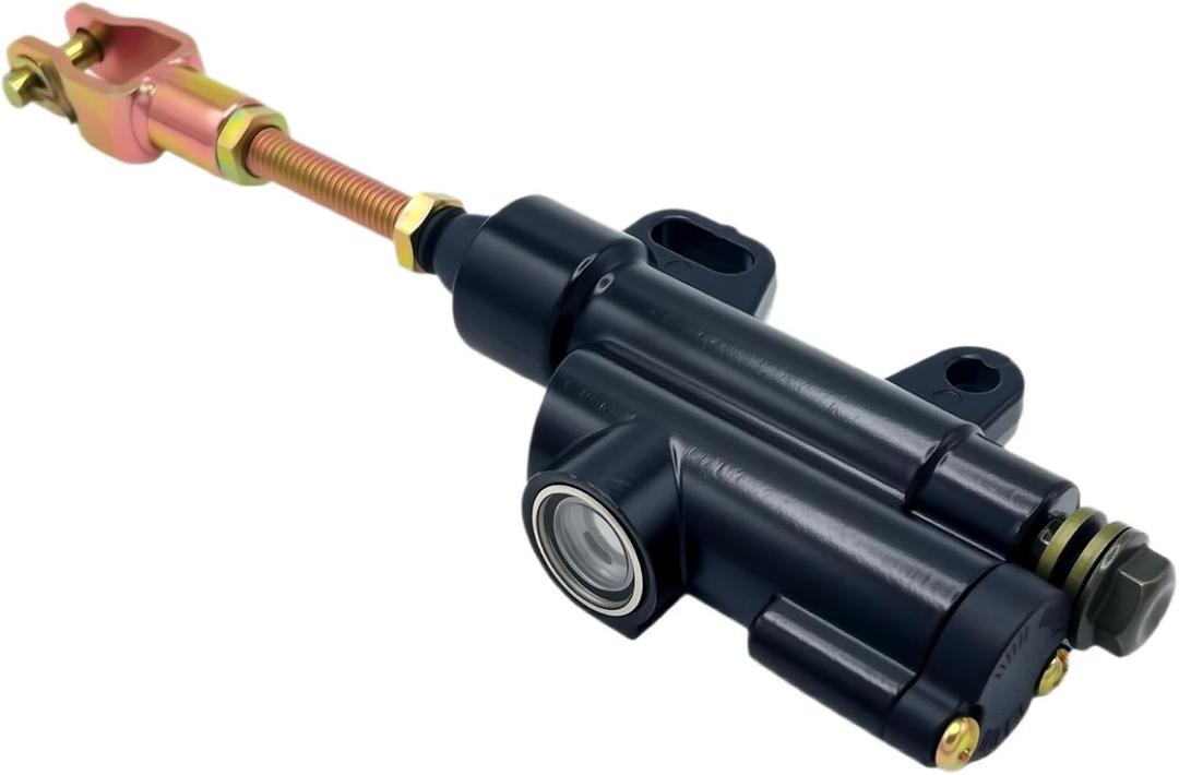 Rear Brake Master Cylinder Coolster for 125cc 110cc 50cc 70cc 90cc ATV Chinese Dirt Bike Quad Taotao Baja BMS Roketa Apollo Sunl Xpro Pitster Piranha NST Kazuma