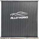 ALLOYWORKS All Aluminum Radiator For 2003-2007 Ford F-250 F-350 F-450 F-550 F-53 Turbo Diesel 6.0L V8 Powerstroke, Compatible with Ford F-Series Radiator