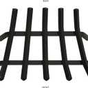 Steel Grate,3/4" Thick,21",5-Bar, Black