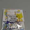 30 Sets Christian Sunday School Craft for Kid Jesus Lights The Way Tissue Sign Craft Bible Verse Sticker DIY Oil Lamp Tissue Paper Religious Gift for Camping VBS Church Activity