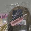 Eawwii Beginner-Friendly Wig with Bangs for Women Ash Blonde Mix Platinum Highlights Straight Face-Framing Layers Hairstyle 4x4 Realistic Scalp Glueless Synthetic Wigs Medium Length for Everyday Use