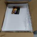 US Acrylic Avant White Plastic Serving Trays (Set of 3) 15 x 10 | Large Reusable Rectangular Party Platters | Serve Appetizers, Fruit, Veggies, & Desserts | BPA-Free & Made in USA