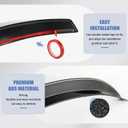 Gloss Black Trunk Spoiler Rear Wing for 2022-2026 Honda Civic Hatchback