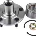 PAROD BR930558K Front Wheel Hub & Bearing Assembly Fit for 2007-2012 Dodge Caliber, 2007-2013 Jeep Compass/Patriot Passenger and Drive Side