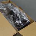 Ravinte 2 Pack Freezer Shelf Organizer, Expandable Cabinet Storage Shelf with Rustproof Metal Wire, Adjustable Kitchen Cabinet Organizer Spice Rack for Frige, Pantry, Cupboard, Countertop - Black