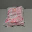 5 x Valentines Day Tablecloth Round 60 Inch,Pink Heart Table Cloth Water Resistant Washable Polyester Valentine's Day Table Cover for Kitchen Dining Table Party Decorations