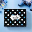 Gamer Gifts for Teen Boys Adult - Gaming Socks for Men Teens, Christmas Gifts with Card