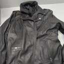 Milwaukee Leather MLL2575 Women's Black Leather Vented Motorcycle Jacket w/Removable Hoodie (2X)