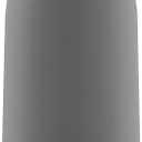 Ello Emma 14oz Vacuum Insulated Stainless Steel Kids Water Bottle with Straw and Built-in Carrying Handle and Leak-Proof Locking Lid for School Backpack, Lunchbox and Outdoor Sports, Gray (Green)