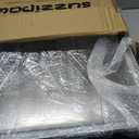 Suzzipaws Enclosed Stainless Steel Cat Litter Box with Lid Extra Large Litter Box for Big Cats XL Metal Litter Pan Tray with High Wall Sides Enclosure, Non-Sticky, Anti-Leakage, Easy Cleaning