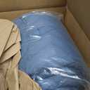 Litanika Oversized King Size Comforter Set with Sheets Ocean Blue - 7 Pieces Bed in a Bag Oversized King Boho Tufted Complete Bedding Sets with Comforter, Sheets, Pillowcases & Shams