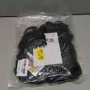 110pcs Black Balloon 12 inch, Black Latex Balloons for Birthday Party Baby Shower Wedding(with 2 Ribbons).