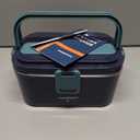 TRAVELISIMO Extra-Large Electric Lunch Box For Adults Holds up to 8 Cups - 100W Heated Lunch Box For Men 1.8L, Portable Food Warmer for Travel & Work, Loncheras Electricas Para Calentar Almuerzo