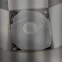 Portable Mini Humidifier, 500ml Small Cool Mist Humidifier, USB Personal Desktop Humidifiers for Baby Bedroom Travel Office Home, Auto Shut-Off, 2 Mist Modes, Super Quiet, White