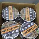 Deck Joist Tape 1-5/8" x 50', 16Pack Weather-Resistant Butyl Joist Tape for decking, Self-Adhesive Butyl Deck Tape for Top of Joists, Rim Joists, Under Joists and Beams